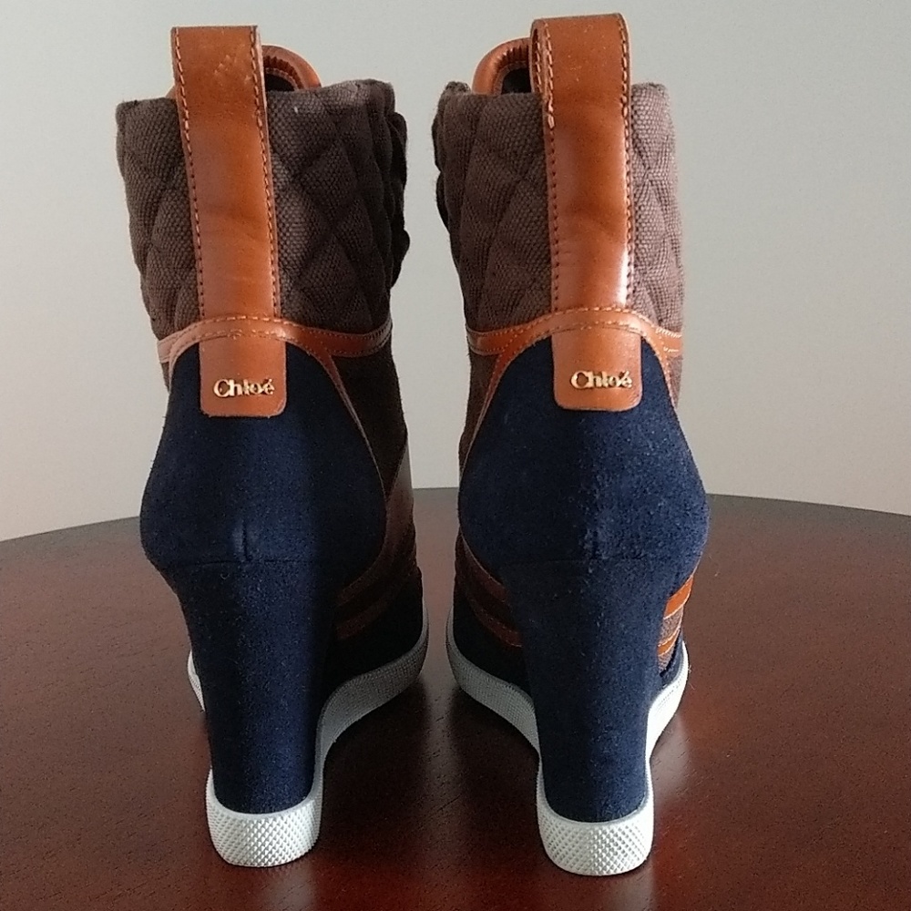 Chloe Wedge Sneakers -Isabel Marant